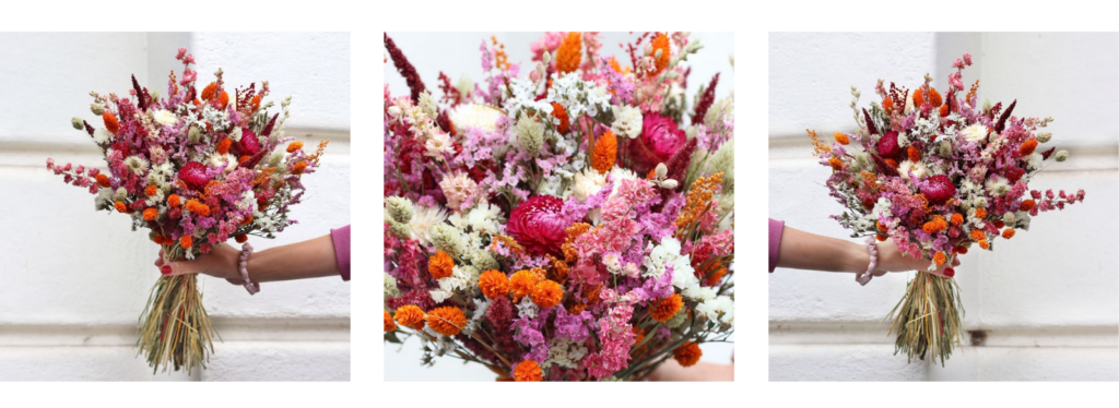 Un bouquet de fleurs sechees de chez instant candide