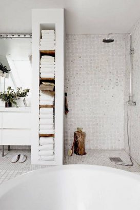 inspiration salle de bain avec mosaïque